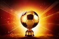 Football shampionship background Royalty Free Stock Photo