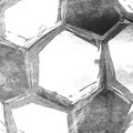 Football soccer ball abstract background Royalty Free Stock Photo