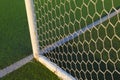 Football soccer goal net Royalty Free Stock Photo