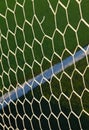 Football soccer goal net Royalty Free Stock Photo