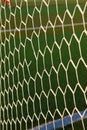 Football soccer goal net Royalty Free Stock Photo