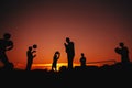 Football Soccer Goalkeeper Training Session. Coaching Youth Football Royalty Free Stock Photo