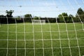 Football/Soccer netting Royalty Free Stock Photo