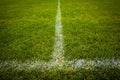 Football/soccer pitch Royalty Free Stock Photo