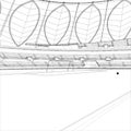 Football Soccer Stadium Vector. View from the edge of the penalty area to the place where the player takes the penalty