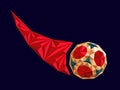 Football soccer vector illustration design Royalty Free Stock Photo