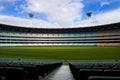 Football stadium empty