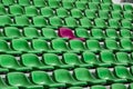 Football stadium. Royalty Free Stock Photo