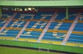 Football stadium seats in stadium of guangzhou.