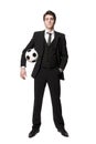 Football supporter Royalty Free Stock Photo