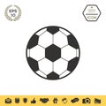 Football symbol. Soccer Ball Icon