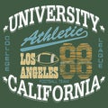 Football T-shirt graphics, California, sportswear