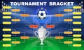 Football tournament banner