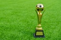 Football trophies Royalty Free Stock Photo