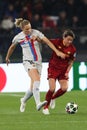 Football: UEFA WOMEN CHAMPIONS LEAGUE 2022 2023 - QUARTER FINALS AS ROMA VS FC BARCELLONA at Oympic stadium in Rome