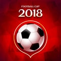 Football wallpaper, Soccer cup color pattern with modern and traditional elements, world championship 2018, Russia trend