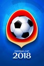 Football wallpaper, Soccer cup color pattern with modern and traditional elements, world championship 2018, Russia trend