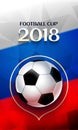 Football wallpaper, Soccer cup color pattern with modern and traditional elements, world championship 2018, Russia trend