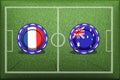 Football, World Cup 2018, Game Group C, France - Australia