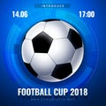 Football world cup Russia wallpaper, color championship pattern with modern and traditional elements, 2018 trend