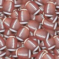 Footballs Royalty Free Stock Photo
