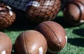 Footballs Royalty Free Stock Photo