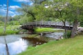 Cedarburg, Wisconsin Covered Bridge Park Royalty Free Stock Photo