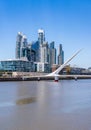 Modern development in the Puerto Madero district of Buenos Aires Royalty Free Stock Photo