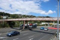 Footbridge over state highway 1, New Zealand