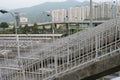 the Footbridge Stairs Pedestrian Flyover, Fo Tan 10 oct 2005