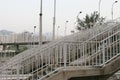 the Footbridge Stairs Pedestrian Flyover, Fo Tan 10 oct 2005