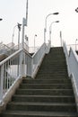 the Footbridge Stairs Pedestrian Flyover, Fo Tan 10 oct 2005