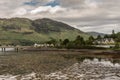 Footbridge to Eilean Donan Castle, Scotland.