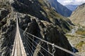 Footbridge in Trift Royalty Free Stock Photo