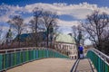 Footbridge in Warsaw