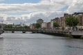 Footbridges and bridges across the River Liffey