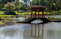 Footbridges Cross Waihonu Pond