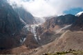 At the foothill of Big Aktru glacier Royalty Free Stock Photo