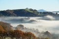 Foothills n the fog, Pays Basque