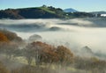 Foothills n the fog, Pays Basque