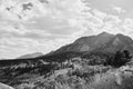 NCAR trails on a warm, Summer day Royalty Free Stock Photo