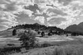 NCAR trails on a warm, Summer day Royalty Free Stock Photo