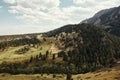 NCAR trails on a warm, Summer day Royalty Free Stock Photo