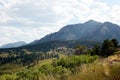 NCAR trails on a warm, Summer day Royalty Free Stock Photo