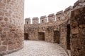 New Castle battlement, Manzanares el Real in Spain