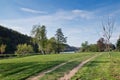 Footpath along the river