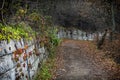 Footpath in Bansky Studenec, Slovakia