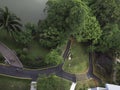 Footpath and Bridge in a park