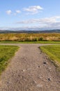 Footpath at Culloden Moor: concept of choice & decision making