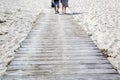 Footpath at Langosteira Beach, Finisterre; Costa de la Muerte; G